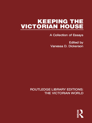 cover image of Keeping the Victorian House